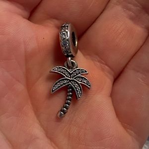 Palm Tree Pandora Charm